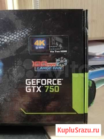 Видеокарта geforse GTX 750 Воскресенск - изображение 1