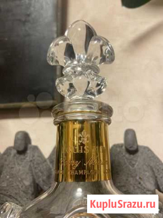Бутылка хрустальная из-под коньяка Remy Martin Lou Москва - изображение 1