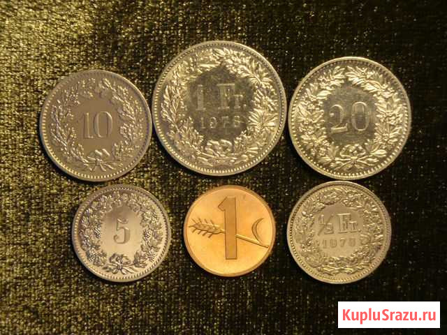 Швейцария набор монет 1978 г Сургут - изображение 1