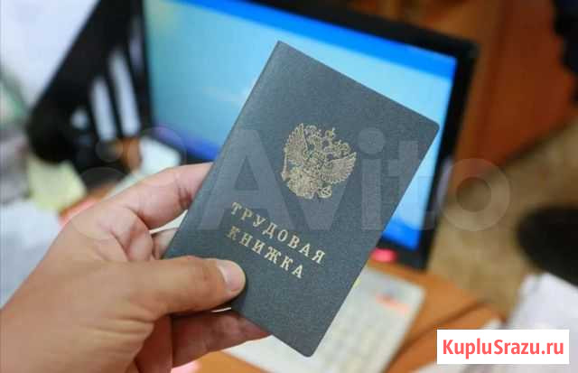 Трудовая книжка серии ТК Санкт-Петербург - изображение 1