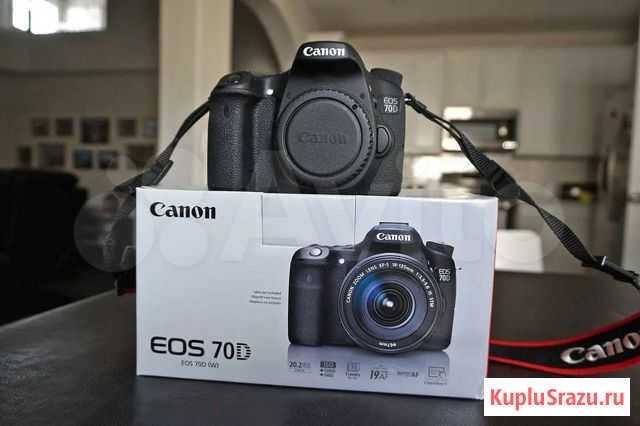 Зеркальный фотоаппарат canon 70 d Оренбург - изображение 1