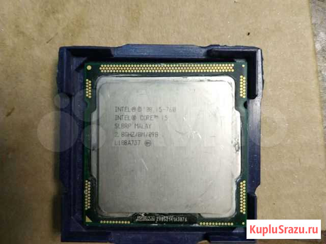 Процессор intel core i5-760 lga-1156 +i3-2120 Барнаул - изображение 1