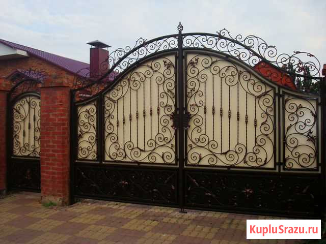 Ворота кованые. Откатные. Гаражные Балаково - изображение 1