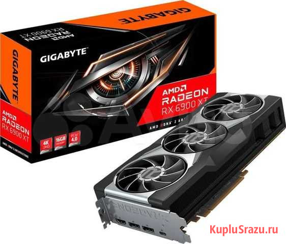 Гигабайт RX6900хт 16GB - новая Курск - изображение 1