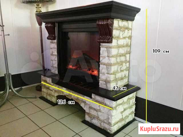 Камин электрический с очагом Брянск - изображение 1