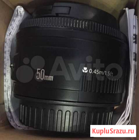 Объектив Canon EF 50mm f/1.8 II Новый Челябинск - изображение 1