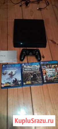 Sony playstation 4 PS4 slim 1 Терабайт Чаплыгин - изображение 1