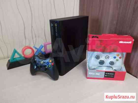 Прошитый Xbox 360 250Gb+2 джоя+1000 игр Томск