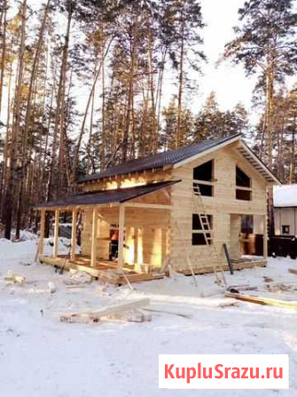 Строим дома бани из бруса.Крыши ремонт монтаж Новокузнецк - изображение 1