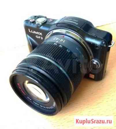 Panasonic GF3 фотоаппарат с Lumix 14-42 Сочи
