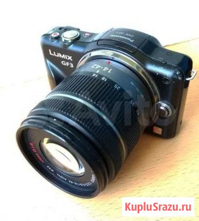 Panasonic GF3 фотоаппарат с Lumix 14-42 Сочи - изображение 1
