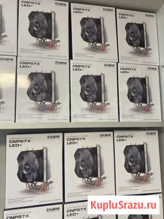 Охлаждение процессора Zalman cnps7X LED 140W Ижевск - изображение 1