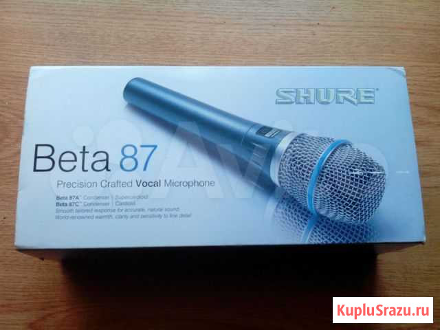 Shure beta 87A Мичуринск - изображение 1