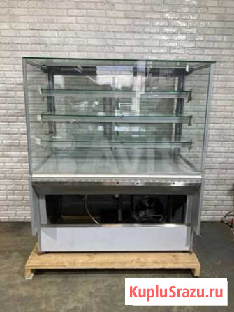 Кондитерская холодильная Витрина 1.25 м Crystal Симоненко - изображение 1