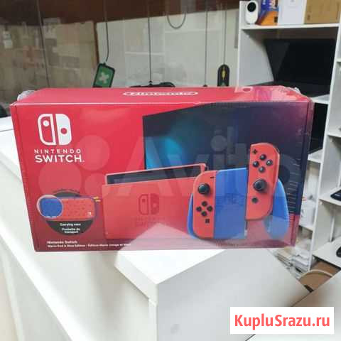 Nintendo Switch Mario Edition (новая) Славянск-на-Кубани - изображение 1