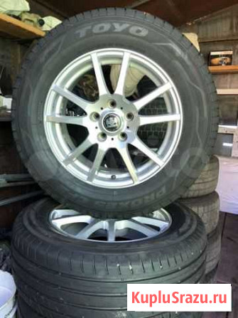 Продам комплект колёс 215/65R16 Биробиджан - изображение 1