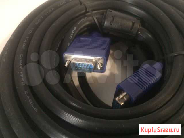 Кабель VGA (15 метров) Благовещенск - изображение 1
