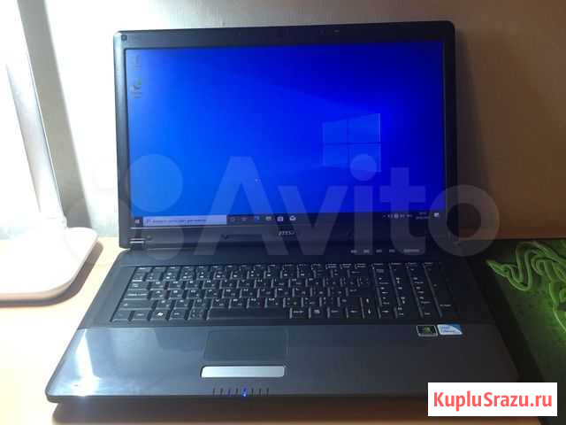 MSI ноутбук 17.3 intel celeron t3100 320/2,5gb Ставрополь - изображение 1
