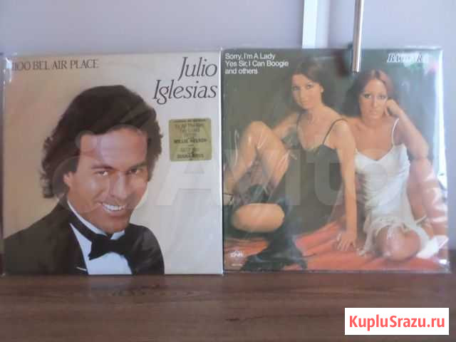 Винил baccara \ julio islesias фирма Нижний Новгород - изображение 1