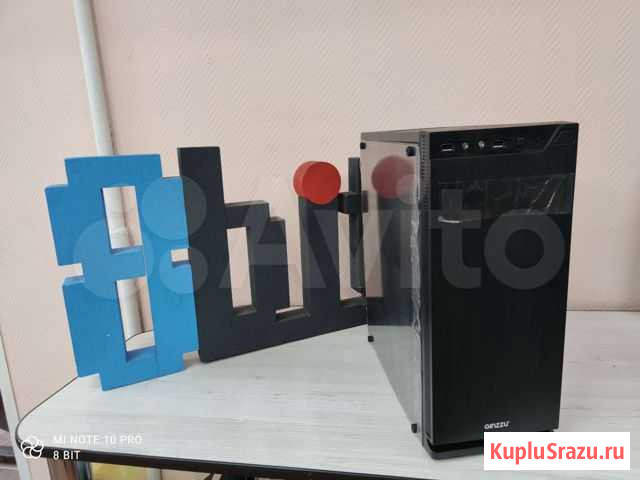 Игровой компьютер Ryzen ddr4 gtx 1050 Рубцовск - изображение 1