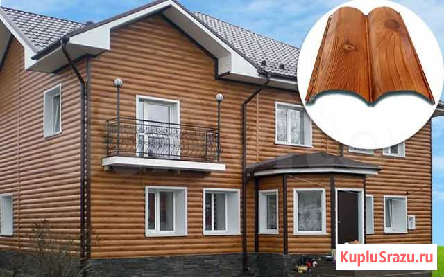 Металлосайдинг «Двойное Бревно» Камбарка - изображение 1