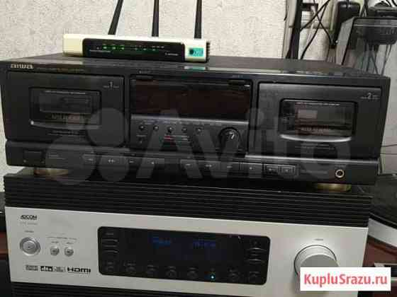 Дека 2-х кассетная,Aiwa Ad-wx 727 Новороссийск