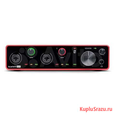 Focusrite Scarlett 4i4 3rd Gen Санкт-Петербург - изображение 1