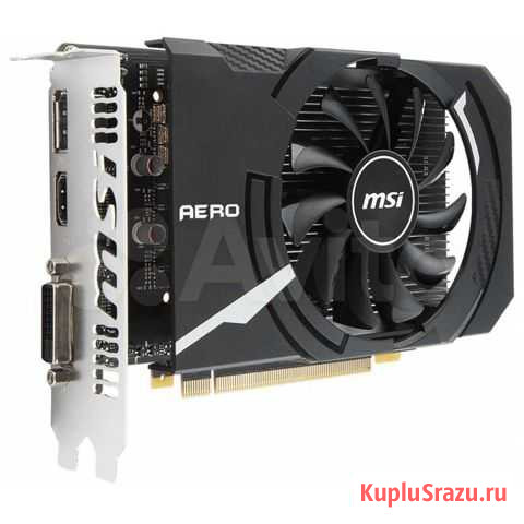 GTX 1050 ti msi aero Иркутск - изображение 1