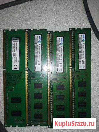 Оперативная память DDR3 1333 7 планок по 2 Gb одно Сургут - изображение 1