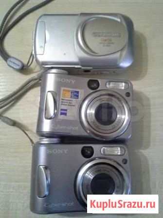 Цифровые фотоаппараты olympus sony на запчасти Чебоксары - изображение 1