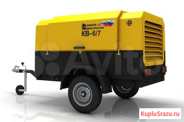 Дизельный компрессор кв-6/7П Ижевск - изображение 1