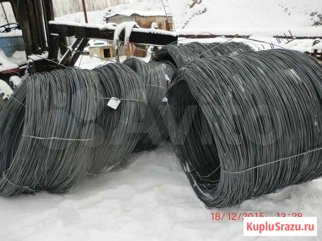 Катанка проволока вр-1. 5.5 - 6 - 6.5 мм пруток Первоуральск - изображение 1