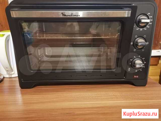 Мини-печь Moulinex черная Калуга - изображение 1