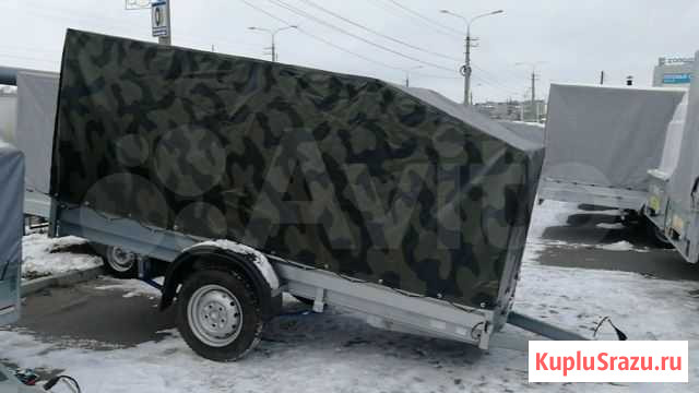 Тент на ваш легковой прицеп. Доставка бесплатная Архангельск - изображение 1