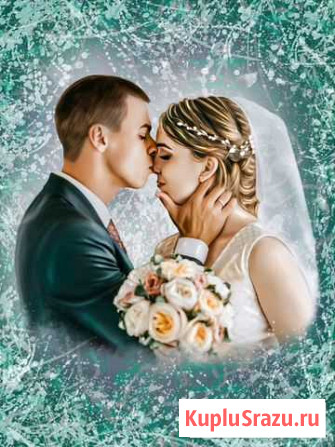 Портреты Дрим-арт (Dream-Art) по фото на холсте Астрахань - изображение 1