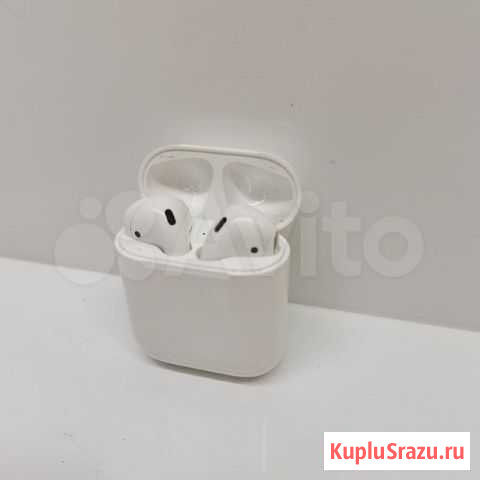 Наушники Apple AirPods 1 арт. т27343 Сургут - изображение 1