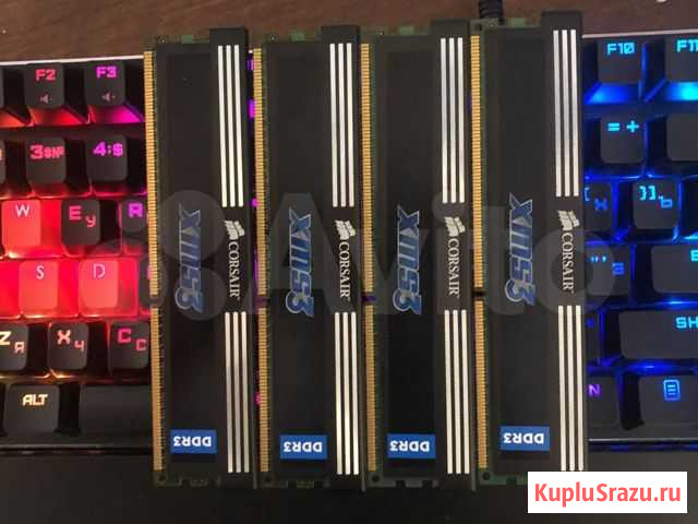 Оперативная память DDR3 Corsair 16GB (4x4) Иркутск - изображение 1