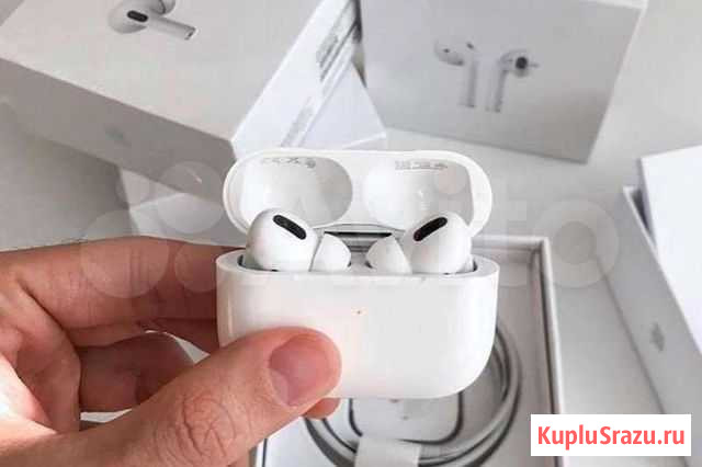 Airpods Pro/Чехол в подарок Нальчик - изображение 1