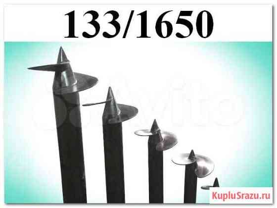 Винтовые сваи d 133 длина 1.65м - Монтаж - Лопасти Санкт-Петербург