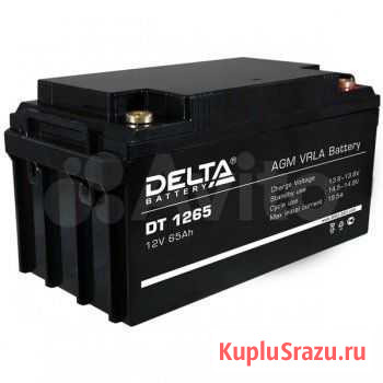 Аккумулятор delta 12В/65 Ростов-на-Дону - изображение 1
