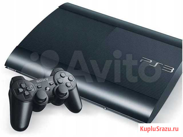 Игровая консоль sony 3, 500gb, 2 джостика, игры Омск - изображение 1