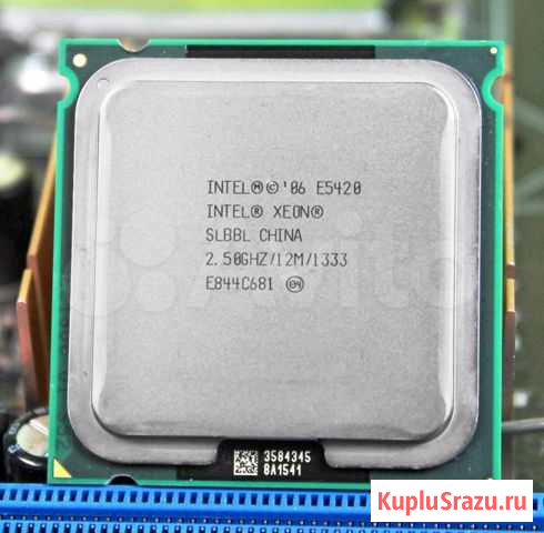 4х ядерные процессоры. Intel Xeon E5420\5430\5440 Ярославль - изображение 1