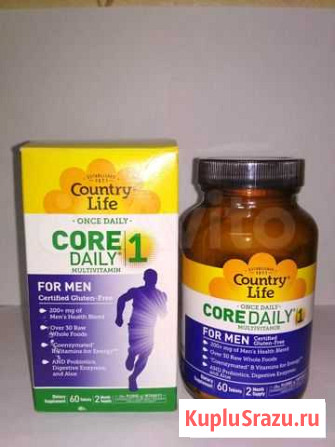 Мультивитамины для мужчин Country Life Core Daily1 Новосибирск - изображение 1