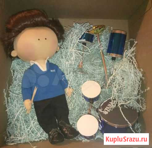 Кукла ручной работы. Барабанщик Москва - изображение 1