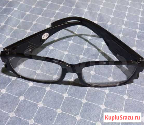 Очки с диоптриями +1 с подсветкой. Очки +3 Евпатория - изображение 1