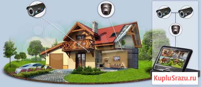 Видеонаблюдение IP,Wi-Fi,HD-TVI Самара - изображение 1
