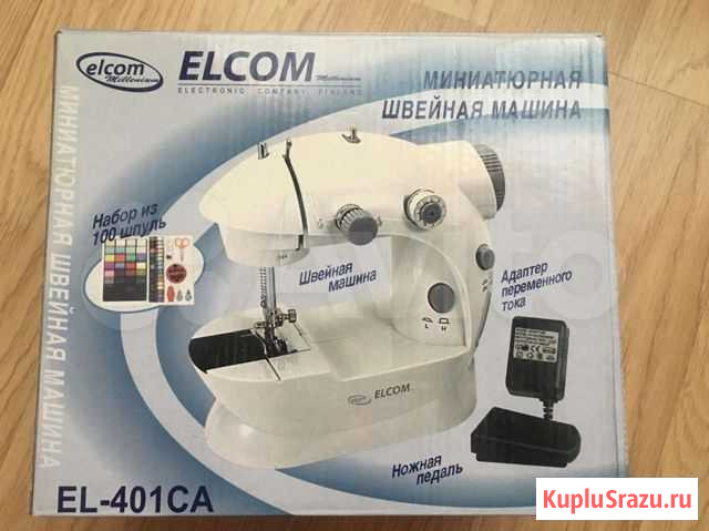 Миниатюрная Швейная машина elco Тюмень - изображение 1