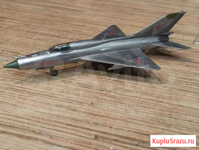 Модель самолета Миг-21пф, 1/72 Новосибирск - изображение 1