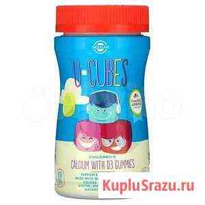 Solgar, U-Cubes, Childrens Calcium With D3 Пермь