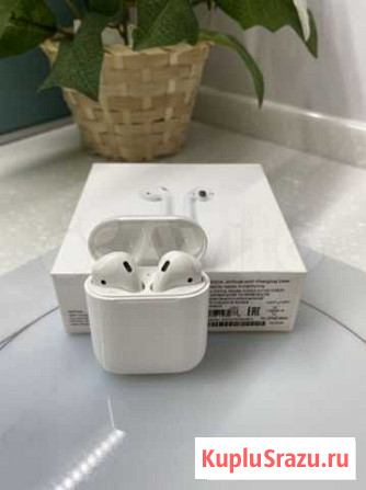 Airpods 1 оригинал Бийск - изображение 1